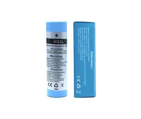 LG HG2L 18650 3.7V akkucella 3000mAh/30A