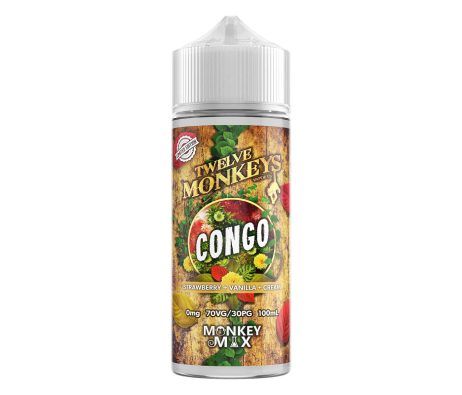 12 Monkeys Vape Co. - Congo Cream 100ml LIMITED EDITION