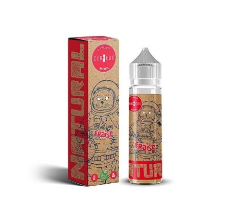 Curieux - Natural Edition - Fraise 50ml short fill