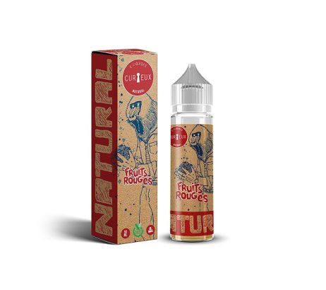 Curieux - Natural Edition - Fruits Rouges 50ml short fill