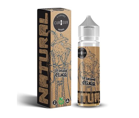 Curieux - Natural Edition - LE GRAND ELIXIR 50ml short fill