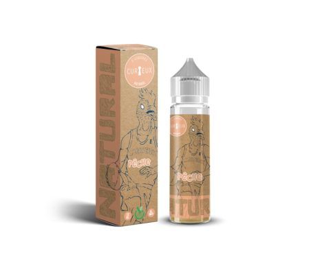 Curieux - Natural Edition - Peche 50ml short fill