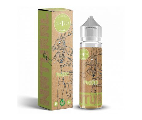 Curieux - Natural Edition - POIRE 50ml short fill