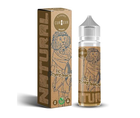 Curieux - Natural Edition - L'TANZANIAN 50ml short fill