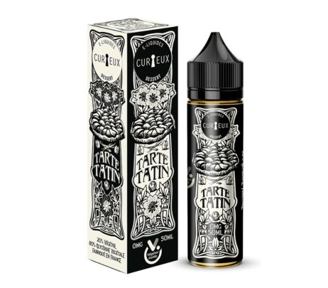 Curieux - Dessert - Tarte Tatin 50ml short fill