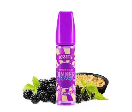 Dinner Lady - Desserts - Blackberry Crumble - 50ml