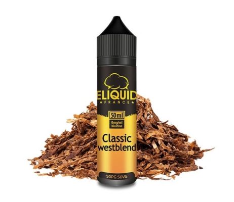 Eliquid France - Classic Westblend 50ml shortfill