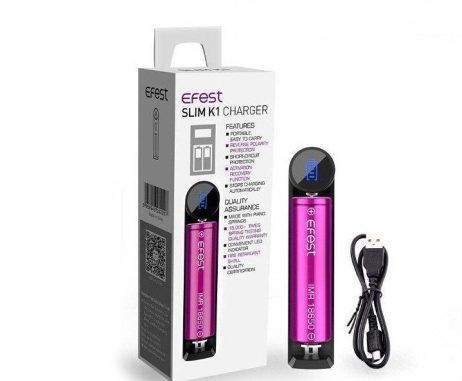 EFEST SLIM K1 Li-ion akkutöltő