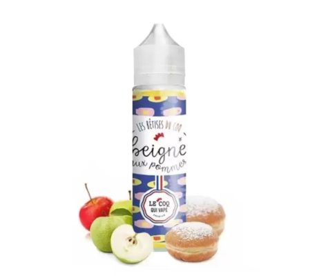 LE COQ QUI VAPE- Beignet aux pommes 50ml short fill