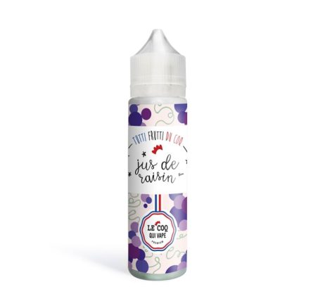 LE COQ QUI VAPE - Tutti Frutti - Jus de Raisin 50ml