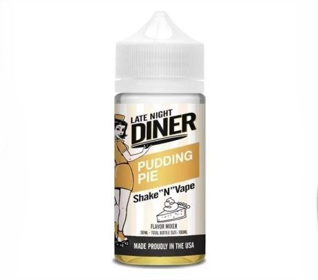 HALO Late Night Diner- Pudding Pie 50ML