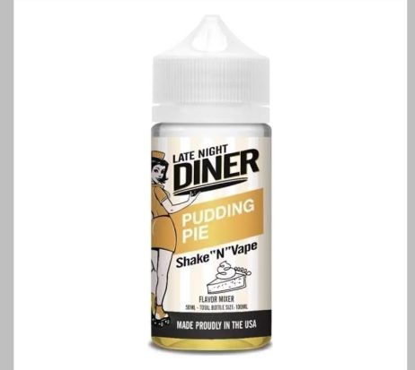 HALO Late Night Diner- Pudding Pie 50ML - Image 2