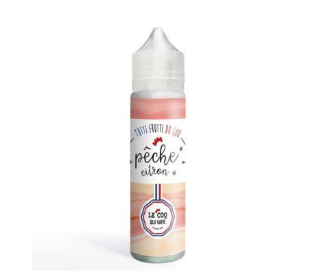 LE COQ QUI VAPE - Tutti Frutti - Peche Citron 50ml