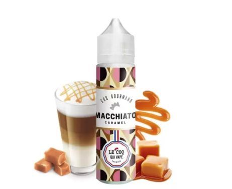LE COQ QUI VAPE- Macchiato Caramel 50ml short fill