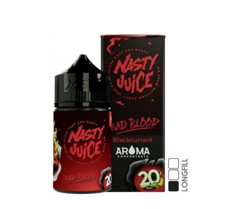 NASTY JUICE Bad Blood 20ml/60ml (feketeribizli/mentol) LONGFILL