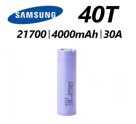 SAMSUNG 40T 21700 4000mAh 30A akkucella