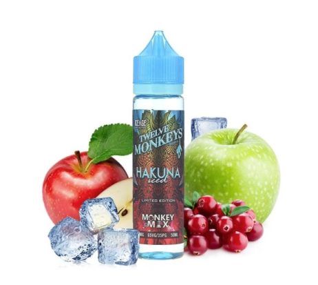 12 Monkeys Vape Co. - Ice Age - Hakuna 50ml