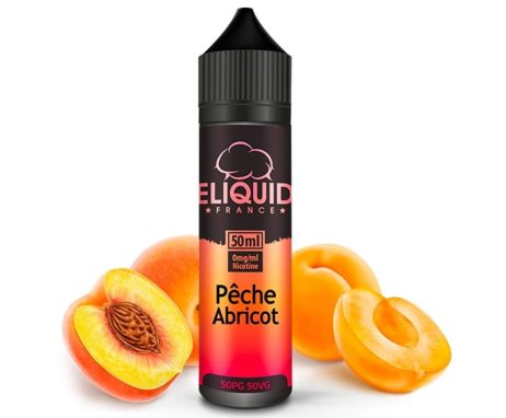 Eliquid France - Peche abricot 50ml shortfill