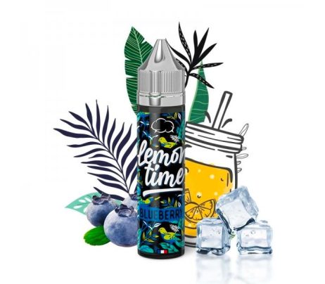 Eliquid France - Lemon Time - Blueberry 50ml shortfill