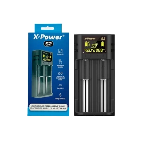 X Power S2 intelligens akkutöltő