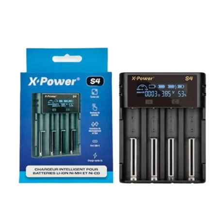 X Power S4 intelligens akkutöltő
